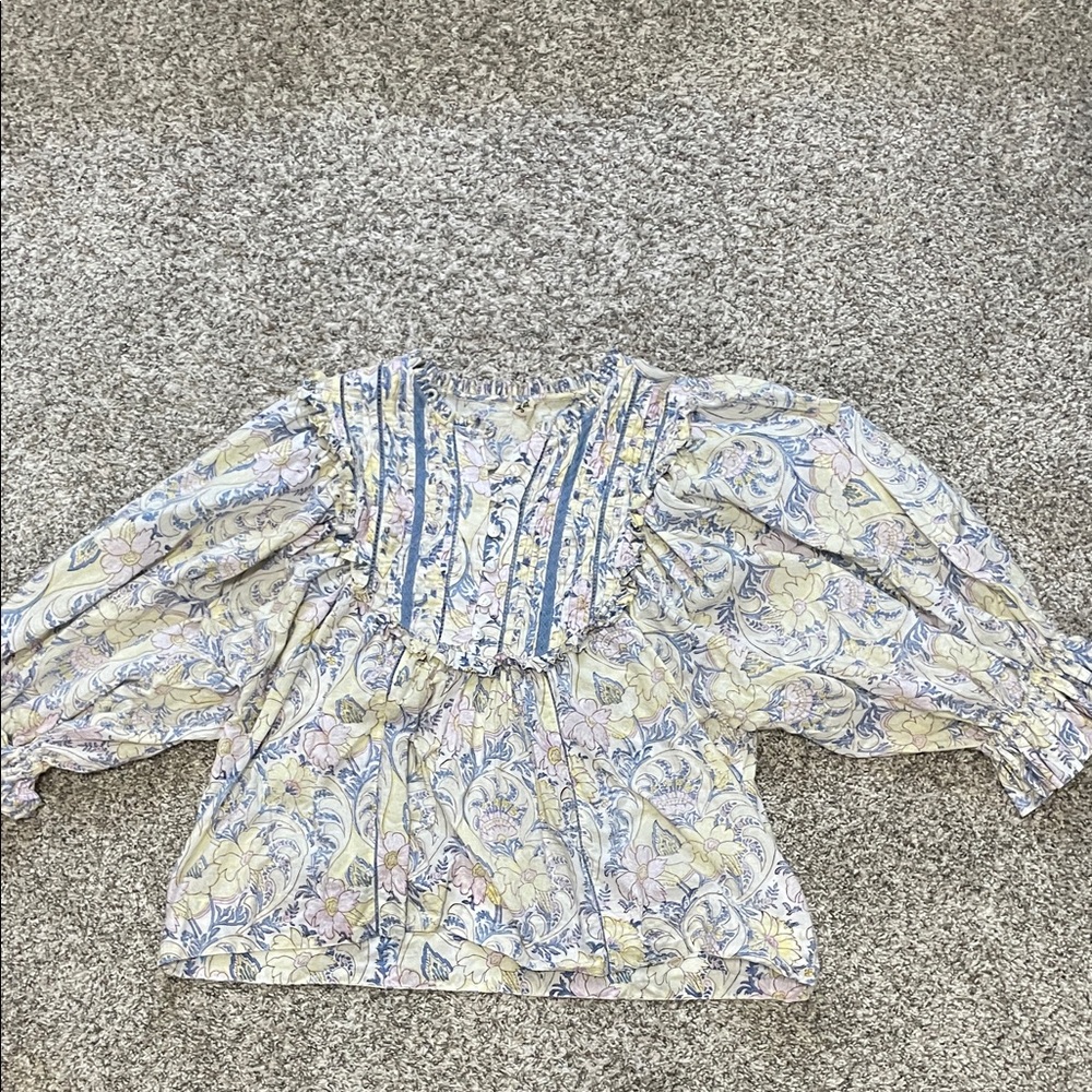 Ivy Jane Floral Ruffled Blouse
